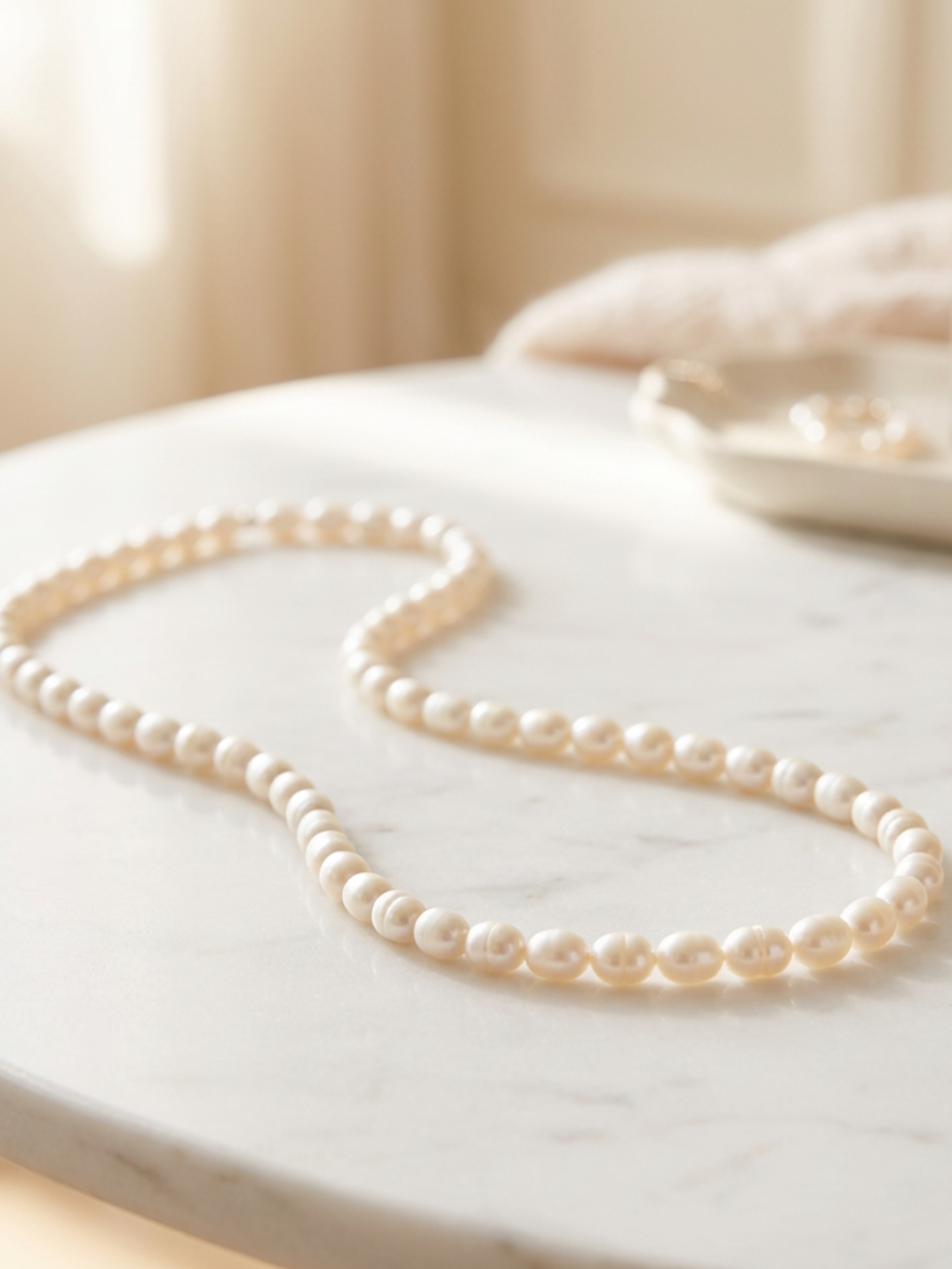 Opera Pearl Necklace