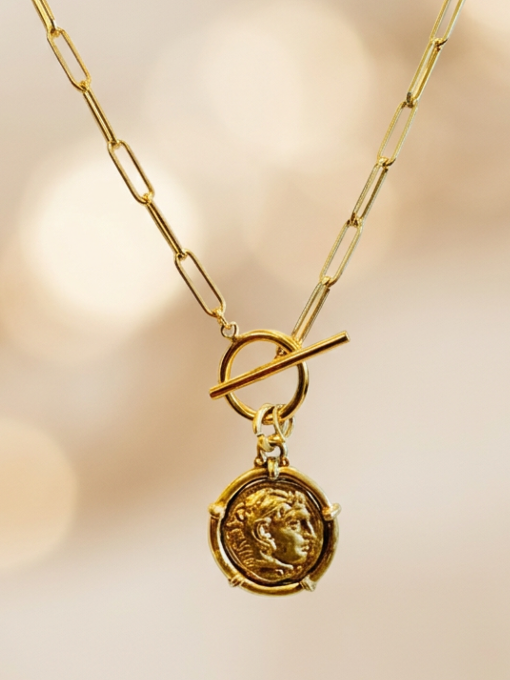 Roman Coin Necklace