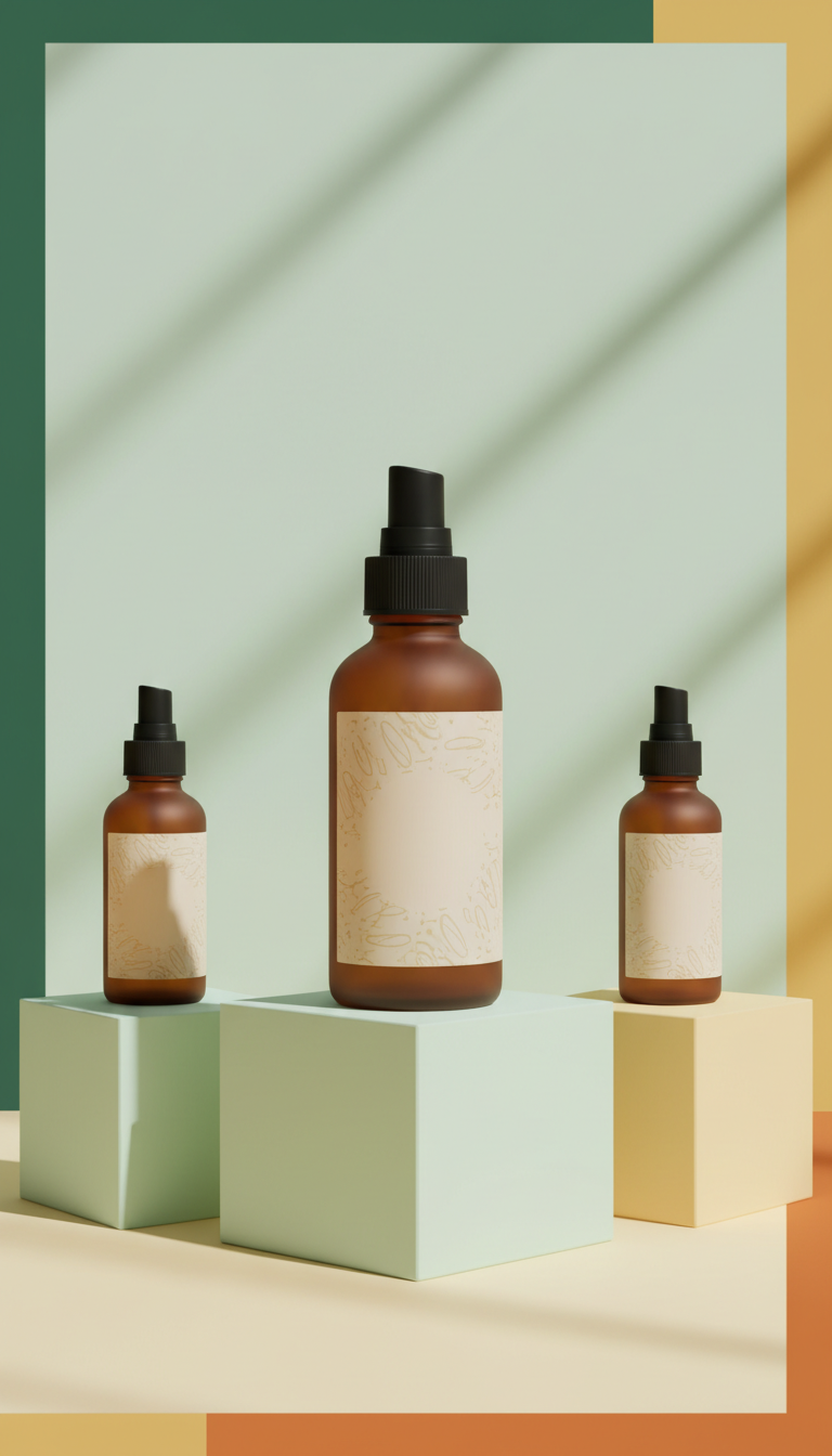 Radiant Renewal Hair Serum Amber Glass